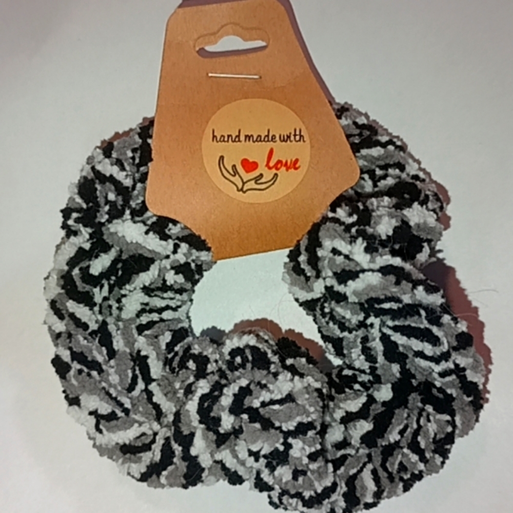 Zebra Scrunchie